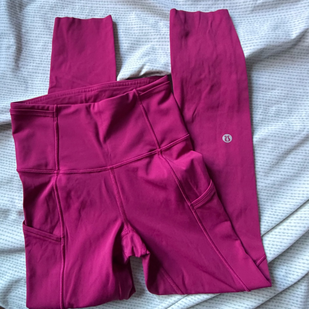 lululemon athletica Pink Leggings